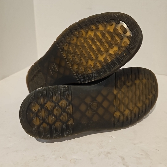 Dr Martens Zavala Lo Womens Size 8 Mens Sz 7 Black Leather Oxford Shoes - Picture 8 of 8